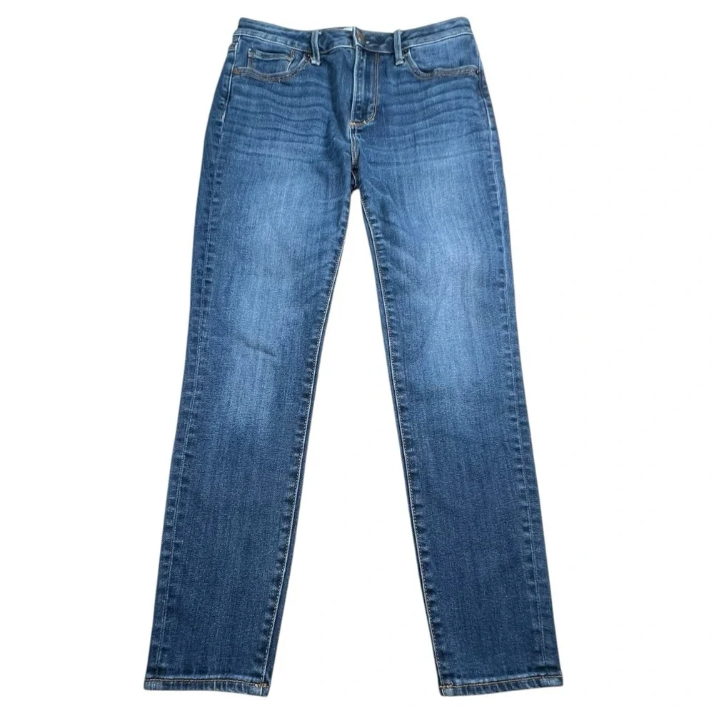 Driftwood‎ Womens 27 Jackie High Rise Skinny Mid Rise Medium Wash Jeans Stretch